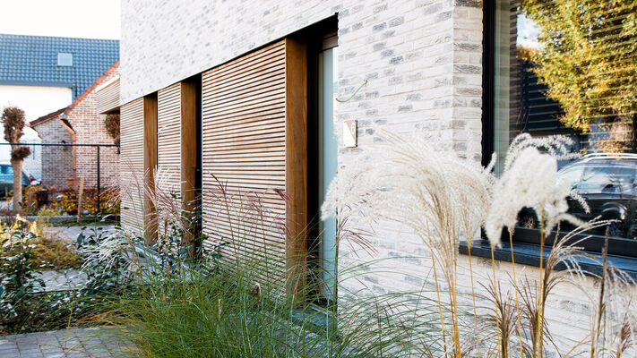 Buurtwinkel en woningen